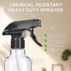 Picture of Uineko Spray Bottles 2-Pack, 10 Oz, Mist & Stream, Heavy Duty Spraying Empty Water Sprayer Bottle, BPA Free Plastic Refillable Containers for Cleaning Solutions, Plants, Hair, Essential Oils (Clear)