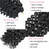 Picture of Short Passion Twist Hair 14 Inch 8 Packs Water Wave Crochet Hair For Women Curly Braiding Hair Spring Twist Hair Crochet Braids Synthetic Hair Extension (14 Inch (Pack of 8), 1B#)