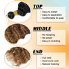 Picture of Eerya Long Curly Braiding Hair 24 Inch 2 Packs Ocean Wave Crochet Hair for Black Women Deep Wave Braiding Hair for Boho Braids（24 inch, T1B/30/27）