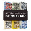Picture of NATURAL AMERICAN Mens Organic Bar Soap, Masculine Scents, 100% Natural Soap for Men - Essential Oils, Organic Shea Butter Natural Body Soap, Natural Bar Soap for Men - SOLDIER Body Soap 5 oz (6pk)