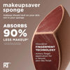 Picture of Real Techniques Makeupsaver Sponge, Makeup Blender Sponge For Liquid & Cream Formulations, Mimics Finger Application & Reduces Makeup Waste, Targeted Application, Cruelty & Latex-Free, 1 Count