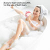 Picture of Fishent Shower Sponge Shower Loofah, Body Wash Loofah Sponge Body Scrubber, 3 Pack 60g Large Size Lofas for Shower, Cleaning Loofahs Sponge Body Sponges for All Skin Types