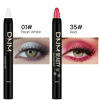 Picture of Kaely 2Pcs Cream Eyeshadow Sticks Set for Eyes Waterproof,Pearl White & Red Shimmer Matte Eye shadow Stick Pencil Pen Bulk sombras en crema para ojos 01+35