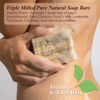 Picture of BELA, 6 Bar Variety Pack - Sandalwood, Goats Milk, Lavender, Patchouli, Oatmeal, and Almond, All Skin Types, (93 g) 3.3 oz each - 6 Pack