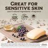 Picture of Carolina Castile Soap Vegan Gin & Juniper Castile Bar Soap - Bar of Natural Soap for Men, Women, and Kids - Gentle, Hydrating Castile Soap Bars with Organic Cocoa Butter and Olive Oil, 5 Oz.