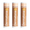 Picture of Dermatone Coconut Lip Balm | Moisturizing & Medicated, Aloe & Vitamin E | Chapped and Cracked Lips | SPF 30 | Coconut, 3-Pack 0.15oz sticks