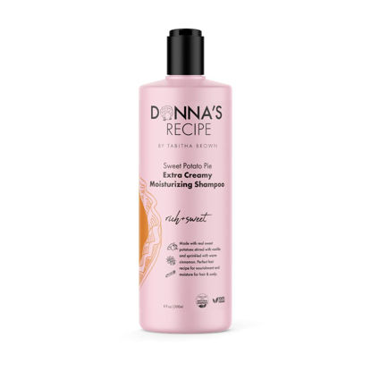 Picture of Donna's Recipe by Tabitha Brown Moisturizing Shampoo Sweet Potato Pie Extra Creamy