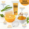 Picture of DERMAXGEN Turmeric Facial Cleanser - Natural Anti Aging Exfoliating, Nourish & Glowing Cleanser for Clearing Acne Scars, Age Spots, Sun Damage, Discoloration- 5 OZ