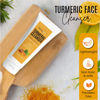 Picture of DERMAXGEN Turmeric Facial Cleanser - Natural Anti Aging Exfoliating, Nourish & Glowing Cleanser for Clearing Acne Scars, Age Spots, Sun Damage, Discoloration- 5 OZ