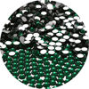 Picture of NCB 1500pcs Flatback Round Glass Nail Art Rhinestones Crystal for DIY Making Accessories Shoes, Clothes, Face Art, Bags, Manicure (Emerald, SS20 1500pcs)