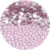 Picture of NCB 2000pcs Flatback Round Glass Nail Art Rhinestones Crystal for DIY Making Accessories Shoes, Clothes, Face Art, Bags, Manicure (Lt. Rose, SS8 2000pcs)