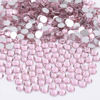 Picture of NCB 1500pcs Flatback Round Glass Nail Art Rhinestones Crystal for DIY Making Accessories Shoes, Clothes, Face Art, Bags, Manicure (Lt. Rose, SS16 1500pcs)