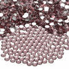 Picture of NCB 2880pcs Non Hotfix Flatback Crystals Rhinestones Round Glass Diamonds Charms Gems Stones Beads 3D for Nails Art Craft Jewels Accessories Phone Shoes Decorations (Lt. Amethyst SS16 4.0mm 2880pcs)