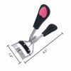Picture of MERVK Stainless Steel Eyelash Curler with Built-in Comb Pinch Pain-Free Suitable for Any Eye Shapes and Sizes, with 5 Silicone Refill Pads (Black)