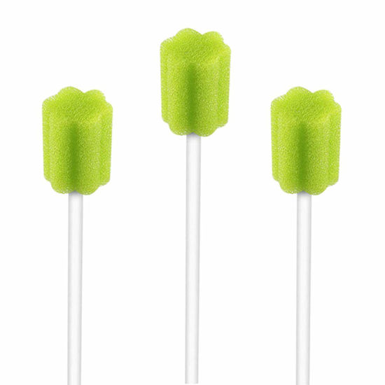 Picture of Wellgler's Disposable Oral Swabs，Mmouth Swabs for Elderly (50 green)