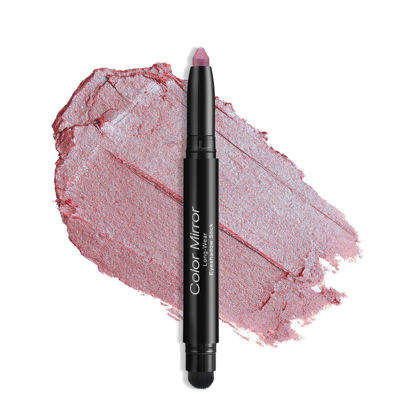 Picture of Color Mirror Longwear Cream Eye Shadow Sticks(52 Cherry Metallic), Smudge-Proof, Waterproof Eyeshadow,Silky Formula Glitter With Makeup Brush,Pink Eyeshadow Stick