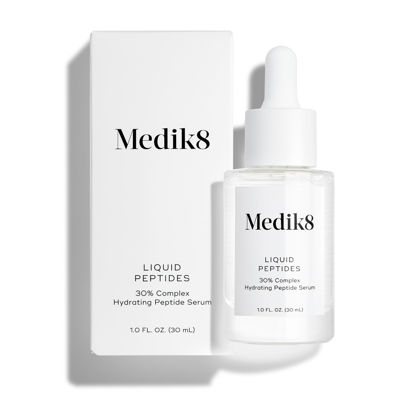 Picture of Medik8 Liquid Peptides - Advanced Regenerating Multi Peptide Serum - Smooths Wrinkles and Fine Lines - Hydrating, Brightening, Plumping - 1.0 oz