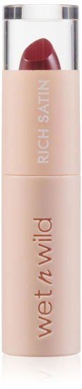 Picture of wet n wild Mega Last Rich Satin Lip Color, Rich Creamy Color with Satin Finish, Infused with Vitamin E & Moisturizing Argan Oil, Lightweight, Silky-Smooth, Vegan & Cruelty-Free - Fire Sign