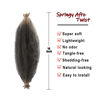 Picture of 8 Packs Springy Afro Twist Hair 10 inch Pre-Separated Kinky Marley Twist Braiding Hair Soft Crochet for Distressed Faux Locs Spring Twist Hair for Women (10 Inch (Pack of 8), 1B/27)