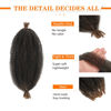 Picture of 8 Packs Springy Afro Twist Hair 10 inch Pre-Separated Kinky Marley Twist Braiding Hair Soft Crochet for Distressed Faux Locs Spring Twist Hair for Women (10 Inch (Pack of 8), 1B/27)