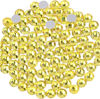 Picture of Beadsland 2880pcs Flat Back Crystal Rhinestones Round Gems for Nail Art and Craft Glue Fix,Lemon Yellow,SS20,4.6-4.8mm