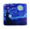 Picture of Aeisage Compact Mirror Square Starry Night Van Gogh Pocket Mirror for Men Small Travel Mirror Magnifying Purse Mirror Compact with Art Print