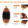 Picture of 3 Packs Springy Afro Twist Hair 10 inch1B27613# Pre-Separated Kinky Marley Twist Braiding Hair Soft Crochet for Distressed Faux Locs Spring Twist Hair for Women (10 Inch (Pack of 3), 1B27613#)