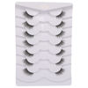 Picture of GMAGICTOBO False Eyelashes Natural Half Lashes Wispy Lashes Pack Short 3D Faux Mink Lashes Soft Fake Eye Lashes 7 Pairs Multipack