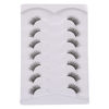 Picture of GMAGICTOBO False Eyelashes Natural Half Lashes Wispy Lashes Pack Short 3D Faux Mink Lashes Soft Fake Eye Lashes 7 Pairs Multipack