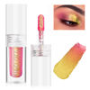 Picture of MAKI YIKA Glitter Eyeshadow Gold Liquid Multichrome Eyeshadows Long Lasting, Metallic Chameleon Eye Shadow Smudgeproof Holographic Eye Topper Glitters (#9 Ember)