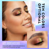 Picture of MAKI YIKA Glitter Eyeshadow Gold Liquid Multichrome Eyeshadows Long Lasting Metallic Chameleon Eye Shadow Smudgeproof Holographic Eye Topper Glitters (#7 Bronzer)