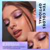 Picture of MAKI YIKA Glitter Eyeshadow Silver Multichrome Eyeshadows Long Lasting, Metallic Chameleon Eye Shadow Smudgeproof Holographic Eye Topper Glitters (#8 Dream)
