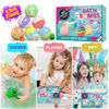 Picture of Bath Bombs for Kids, 12pcs Bath Bombs with Surprise Toys Inside, Natural and Organic Colorful Bubble Bath Fizz Bomb for Kids, Gift Set for Birthday, Valentines Day, Easter, Christmas for Boys and Girl