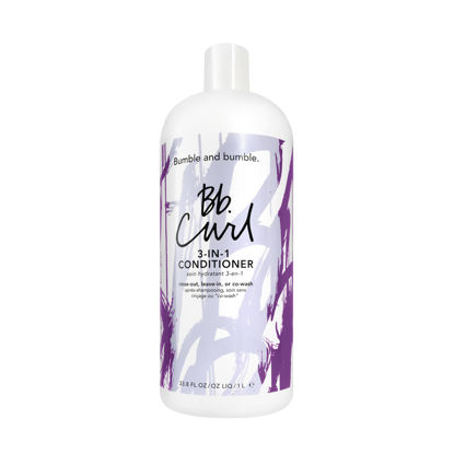 Picture of Bumble and bumble. Curl 3-in-1 Conditioner | For Moisturized Curls | Anti Frizz + Color Safe | Coily, Curly, Wavy | With Jojaba Oil, Avocado Oil + Coconut Oil | Pump Sold Separately, 33.8 Fl Oz