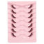 Picture of Gmagictobo False Eyelashes Fluffy Half Lashes Natural Look Cat Eye Lashes Pack False Lashes Extensions Fake Eyelashes 7 Pairs Multipack