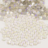 Picture of NCB Nancybeads 2000pcs Flatback Round Glass Nail Art Rhinestones Crystal for DIY Making Accessories Shoes, Clothes, Face Art, Bags, Manicure (Paradise Shine, SS10 2000pcs)