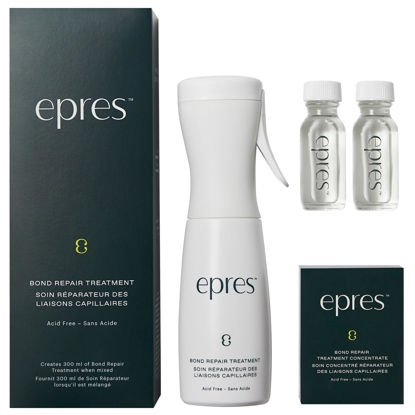 Picture of epres Bond Repair Treatment Starter Kit - Bonding Treatment for Damaged Hair Repair - Revolutionary Hair Product for Softer, Stronger, Healthier Hair - Hair Care for All Hair Types and Textures