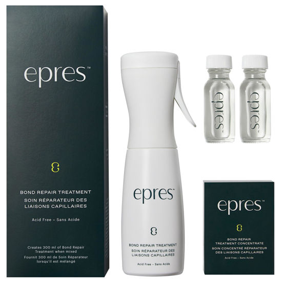 Picture of epres Bond Repair Treatment Starter Kit - Bonding Treatment for Damaged Hair Repair - Revolutionary Hair Product for Softer, Stronger, Healthier Hair - Hair Care for All Hair Types and Textures