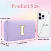 Picture of Small Personalized Initial Letter Makeup Bag, Cute Waterproof PU Leather Chenille Letter Cosmetic Bag Travel Makeup Bag, Preppy Makeup Pouch Toiletry Zipper Pouch Organizer for Women and Girls(PL-I