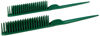 Picture of CocoBlack Naturals 3 Row Styling Comb For Detangling, Defining And Separating Curls (Green)
