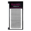 Picture of KOLYBEL Premade Fan Spikes Lash Extensions 0.07mm C Curl 8-15mm Mixed Tray Wipsy Volume Lash Extensions 320 Spikes Fans Matte Black Eyelash Extension Supplies（0.07-C,8-15mm）