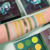 Picture of docolor Eyeshadow Palette 9 Colors Green Eyeshadow Gemstone Shadow Palette Highly Pigmented Mattes Shimmers Naked Smokey Glitter Cream Colorful Powder Blendable Long Lasting Waterproof Makeup Palette