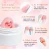 Picture of MIZHSE Solid Builder Gel, Sculpture Extension Gel for Nails Non-Sticky Hand 3D Carving Gel Nude Pink Modeling Nail Art Gel 15g