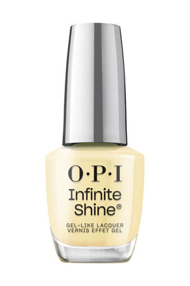Picture of OPI Infinite Shine Long-Wear Soft Crème Finish Opaque Yellow Nail Polish, Up to 11 days of wear & Gel-Like Shine, This Chic is Bananas, 0.5 fl oz