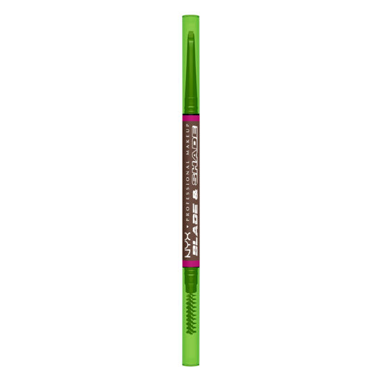 Picture of NYX PROFESSIONAL MAKEUP Blade & Shade Brow Pencil, Nano Mechanical Eyebrow Pencil, Up to 16HR Make Up Wear - Brunette