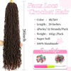 Picture of Umylar Soft Locs 36 Inch New Faux Locs Crochet Hair 4 Packs Soft Locs Crochet Hair Pre-Looped Super Long Soft Goddess Curly Wavy Crochet Hair for Black Women Synthetic Hair Extensions (36 Inch, 1B/30#)