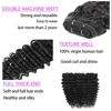 Picture of Deep Wave Bundles Human Hair 18 20 22 Inch Deep Curly 3 Bundles 12A Grade 100% Unprocessed Brazilian Virgin Hair Bundles Wet and Wavy Bundles Double Weft Deep Wave Natural Black Color