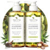 Picture of Tree to Tub Unscented Body Wash for Sensitive Skin & Dry Skin - Moisturizing pH Balanced Fragrance Free Body Wash, Hydrating Sulfate Free Body Soap for Women & Men w/Organic Shea Butter, Natural Aloe