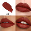 Picture of HANLADY Dark Red Lipstick Long Lasting Lipsticks for Women Pigmented Smudgeproof Transferproof Vegan Cruelty Free Lip Color, A12 Forever