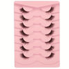 Picture of Gmagictobo Flase Eyelashes Fluffy Wispy Half Cat Eye Lashes Pack Fox Eye Look Fake Eyelashes Soft Strips Fake Eye Lashes 7 Pairs
